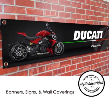 Ducati Diavel PVC Banner