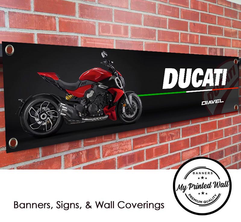 Ducati Diavel PVC Banner