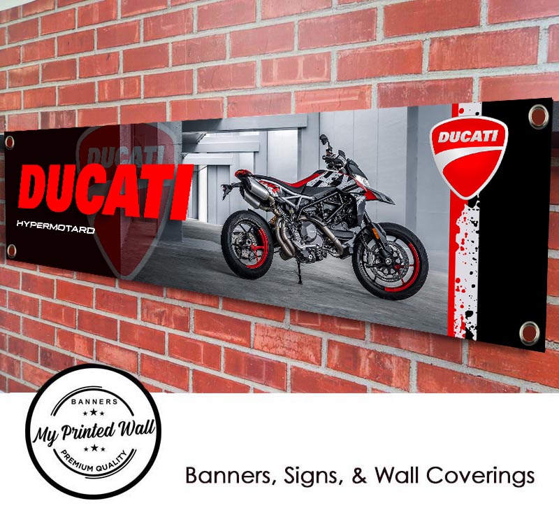 Ducati Hypermotard PVC Banner