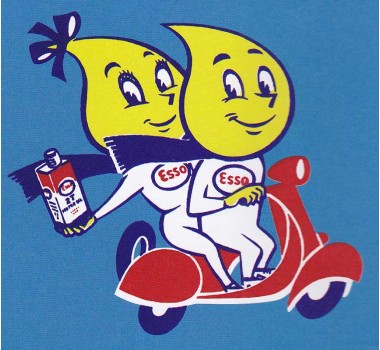 Esso Motor Oil Vintage / Retro Logo Garage PVC Banner