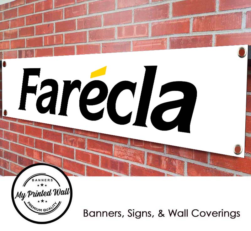 Farecla Logo Garage / Workshop PVC Banner