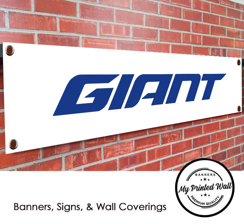 Giant Bikes PVC Garage Banner