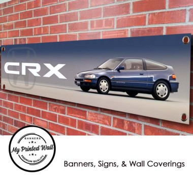 Honda CRX PVC Banner