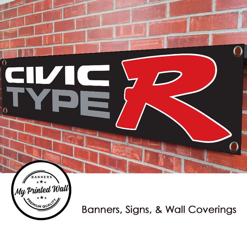 Honda Civic Type-R PVC Banner