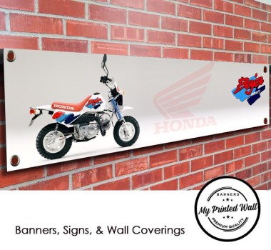 Honda Monkey Baja Motorcycle PVC Banner