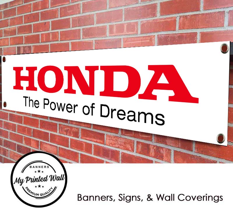 Honda Power of Dreams PVC Banner 