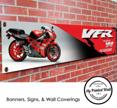 Honda VFR Force V4 400R PVC Banner