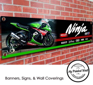Kawasaki Ninja PVC Banner
