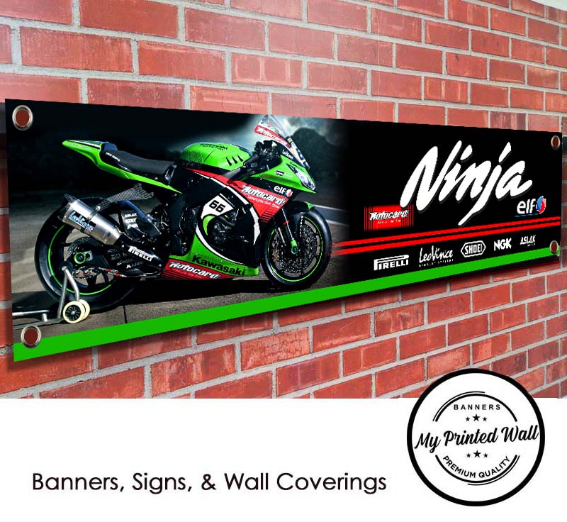 Kawasaki Ninja PVC Banner