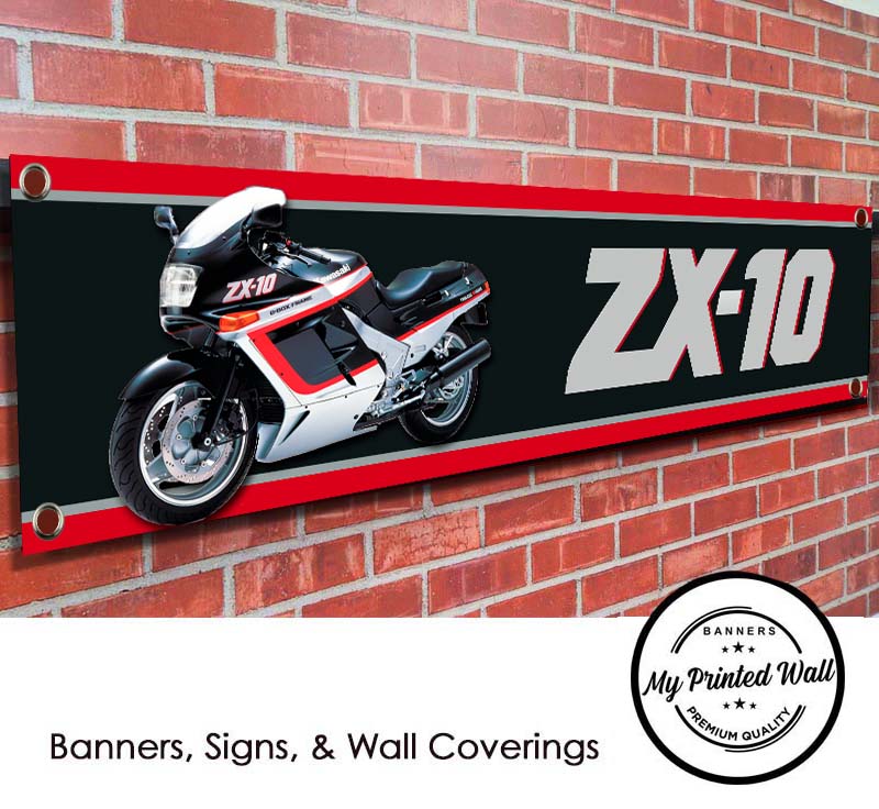 Kawasaki ZX-10 PVC Banner