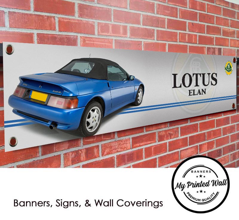 Lotus Elan PVC Banner