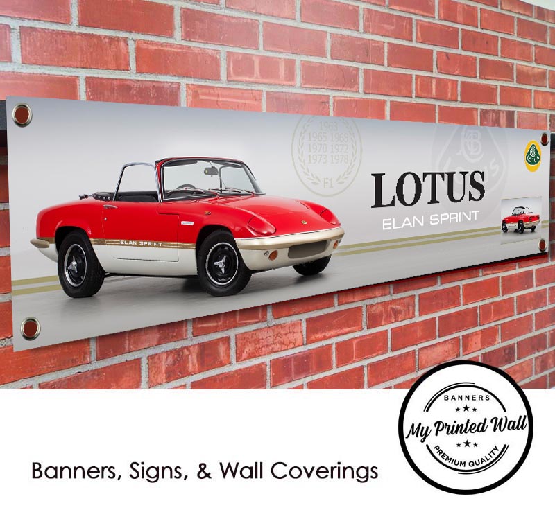 Lotus Elan Sprint PVC Banner