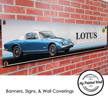 Lotus Elan Plus 2 PVC Banner