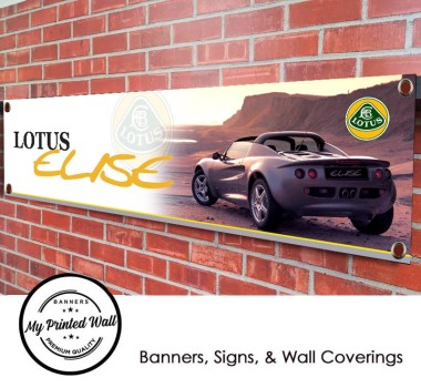 Lotus Elise S1 PVC Banner
