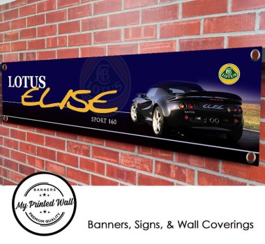 Lotus Elise Sport 160 PVC Banner