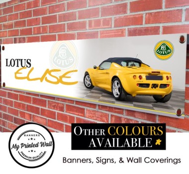 Lotus Elise S1 PVC Banner