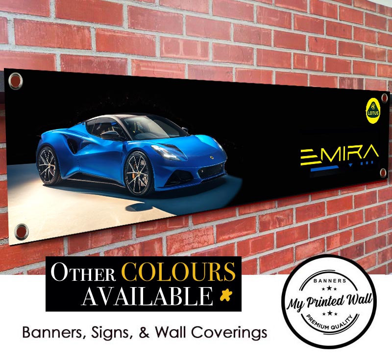 Lotus Emira PVC Banner