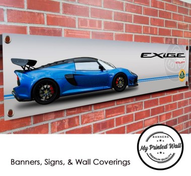 Lotus Exige 380 Cup PVC Banner