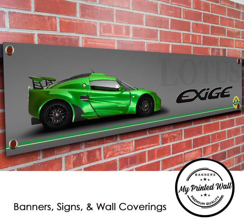 Lotus Exige S1 PVC Banner Lotus Exige S1 PVC Banner