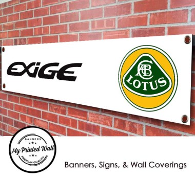 Lotus Exige S1 Logo PVC Banner