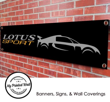 Lotus Sport PVC Banner