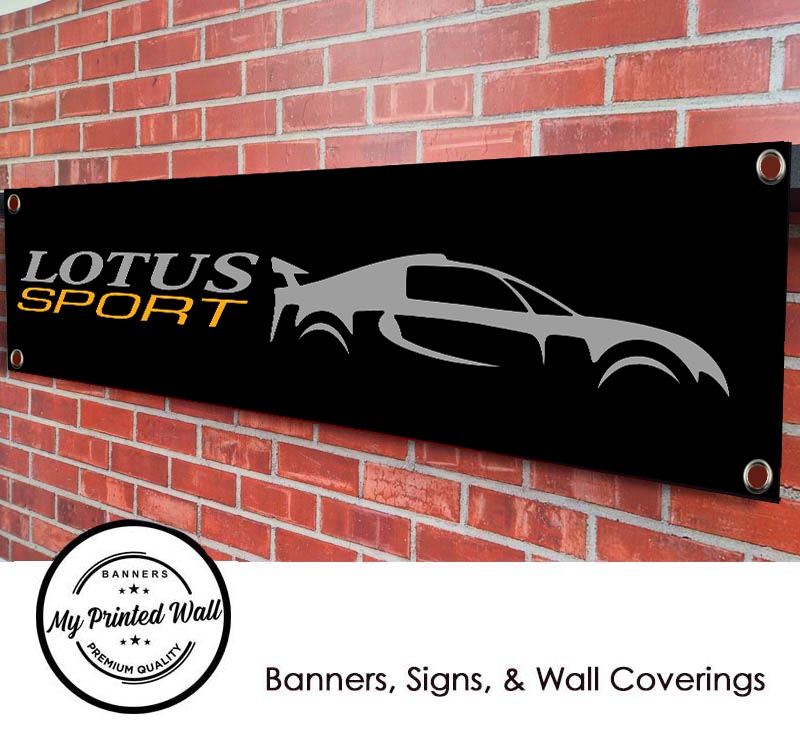 Lotus Sport PVC Banner