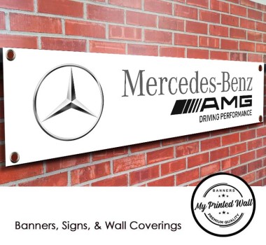 Mercedes-Benz AMG PVC Banner
