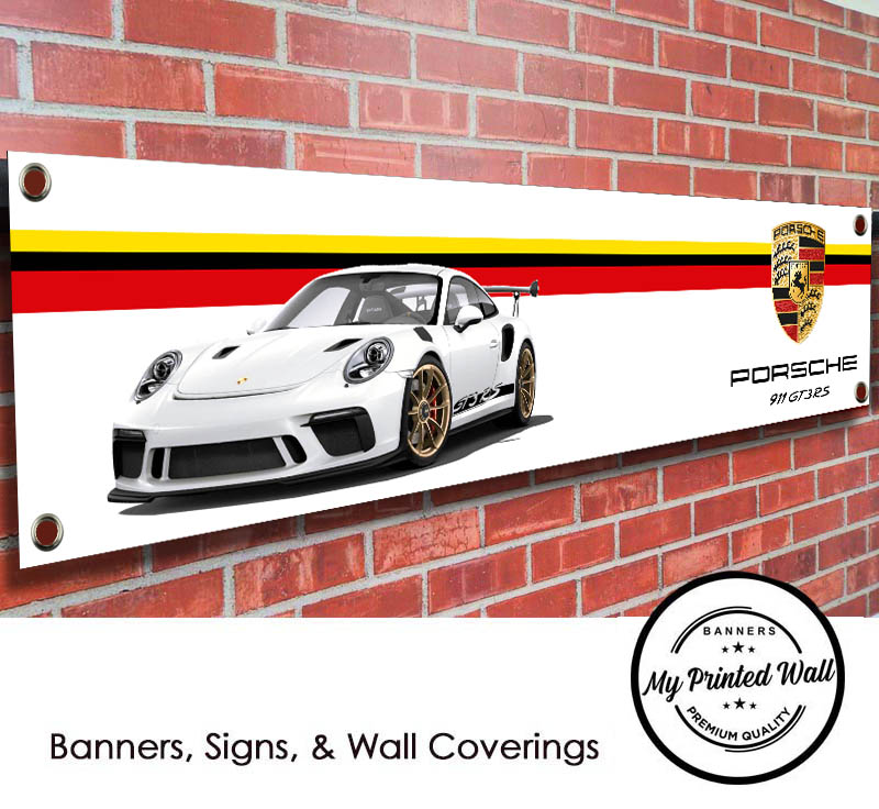 Porsche 911 GT3 RS PVC Banner