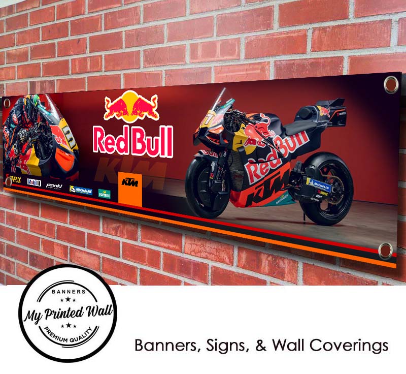 Red Bull KTM 2026 Moto GP Team Banner 